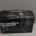 Leg Massager with Heat and Compression : Foot and Calf Massager for Circulation and Pain Relief, Sequential Compression Boots with 6 Modes, 9 Intensity, 3 Heat for Mom, Dad, Him, Her (Black)