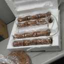 BOBOMOMO 62" Rustic Farmhouse Floor Lamp with Remote & Dimmable 9W Bulb, 3 Color Temperatures Tall Resin Standing Lamp, Retro Floor Lamp for Living Room, Bedroom, Office, Nursery, Reading Nock