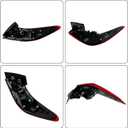 LH Left Side Outer Tail Light Replacement for Toyota Camry XLE XSE 2025 Driver Side 81560-AQ020