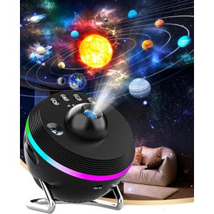 Galaxy Projector for Bedroom, 13 in 1 Home Planetarium Star Constellation Projector with Meteor Moon Milky Way, Space Ceiling Starry Sky Night Light Projector for Kid Adult Christmas Gift