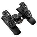 Turtle Beach VelocityOne Universal Rudder Pedals for Windows 10 & 11 PCs, Xbox Series X, Xbox Series S, and Xbox One Featuring Smooth Rudder Axis, Adjustable Brakes and Pedal Width  Black
