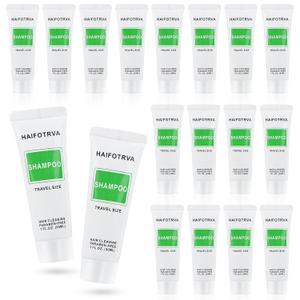 Travel Size Shampoo Bulk Pack of 100,Individually Wrapped Small Size Hotel Shampoo Supplies 30ml/1 fl oz Portable Toiletries Amenities Bulk for Guests,Travel,Homeless,Charity