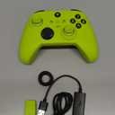 W&O Wireless Controller Compatible With Xbox One, Xbox Series X/S, Xbox One X/S, PC, With RGB LED Light, Mappable Buttons, 3.5mm Headphone Jack, With 2.4GHZ Wireless Adapter Gamepad Electric Volt