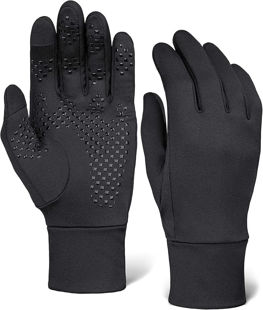 OutdoorEssentials Touchscreen Winter Gloves Men Women - Hiking Gloves Women Men - Mens Womens Glove Cold Weather (X-Small-Small)
