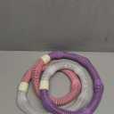 Weighted Hula Hoop, Soft Spring Hula Hoops for Adults Weight Loss, 3.3lb Foldable Hula Hoops for Women Man, Waist Friendly Design,Portable Slimming Exercise Equipment for Home Workout