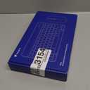 TECURS Bluetooth Keyboard and Mouse Combo for iPad - Rechargeable Wireless Keyboard & Mouse with 7-Color Backlit Compatible with iPad 10th/9th/8th Gen, iPad Pro/Air/Mini, iPhone 15/14/13 Pro, Black