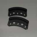 2Pcs M135188 Skid Shoe Compatible with John Deere 42" 44" 46" 47" Snow Blower Composite Skid Shoe M46530 AM31235 GXH3045 Lawn Mower L100 L105 E100 E150 X300 X350 D100 D105 LA100 LA105 F710 F725