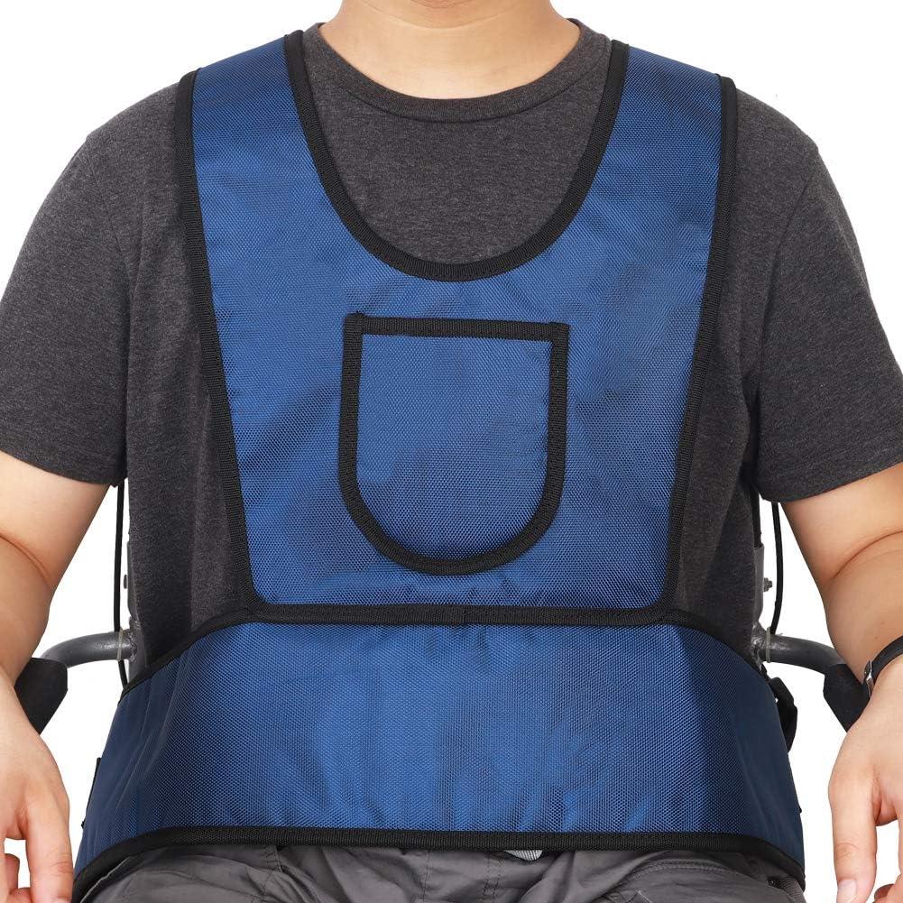 Wheelchair Seat Belt,Wheelchair Harness Adult, Wheelchair Belts to Prevent Sliding, Wheelchair Restraints for Elderly Patient Disabled, Constraint Jacket, Chest Posey Vest Restraint Belt