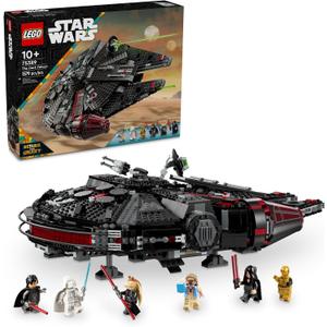 LEGO Star Wars The Dark Falcon Buildable Starship - Star Wars Toy Set for Boys and Girls - Collectible Millenium Falcon Toy with 6 Minifigures - Birthday Gift for Kids - 75389