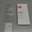 for iPhone 16 Pro Max Case Clear, Anti-Drop, Transparent, Shockproof, Military Grade Drop Protection, Heavy Duty Protective Phone Case Cover for 16 Pro Max 6.7",Clear Glitter