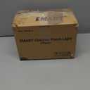 EMART Plastic Outdoor Wall Light Fixtures with Bulbs, Waterproof and Anti-Corrosion Porch Sconces, Exterior Lanterns Wall Mount Lamp for Outside, Garage, Front Door, House, Patio, Pack of 2, Black (No Sensor)