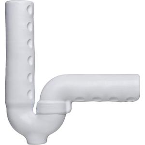 Truebro 82190 Lav Guard 2 100 Series Undersink Molded Vinyl Tubular P-Trap Piping Cover (100 E-Z), China White