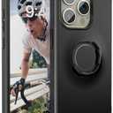 xsdtech Lock Protective Case for iPhone 15 Pro Black