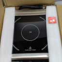 Commercial Induction Countertop Burner 3500W Professional Portable 240V Induction Cooktop 10 Power Levels with 12 Timer Settings 140-465F and LCD Screen Stainless Steel Electric Stove