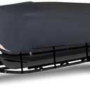 21-24Ft Heavy Duty Trailerable Pontoon Boat Cover Replacement for Pontoon Boat Deck Boat Runabout Gray