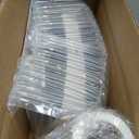 YE300 Air Cushion Machine 110V Air Pillows Maker Air Pillow Machine Portable Inflatable Packaging Air Bag Making Machine + 100m Free Test Film Roll,White,ACM-220