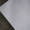 BarnSmith 30"x84" Concealed Sliding Barn Door, White Primed Flush Solid Core Sliding Hidden Barn Door with Soft Close Installation Hardware and Double Sided