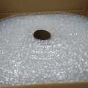 Amazon Basics Bubble Cushioning Wrap for Moving, Packing, Shipping and Storage, Heavy Duty Protection for Fragile Items, 12-inch x 100-foot Long Roll, Large 5/16", Clear