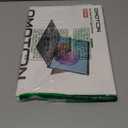 OMOTON Wireless Keyboard for Microsoft Surface Pro 7/7+/6/5/4/3 12.3 inch ONLY, Bluetooth Connection, Ultra-Slim Keyboard Type Cover with Touchpad, 7 Colors Backlit and Rechargeable, Grey