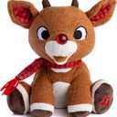 Rudolph the Red - Nosed Reindeer - Stuffed Animal Plush Toy with Music & Lights