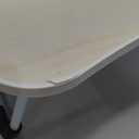 Slendor Lap Desk with Cup Holder, Foldable Laptop Table for Bed, Portable Bed Desk for Laptop and Writing, Computer Tray with Tablet Slot, Notebook Stand Reading Holder for Couch Sofa Floor