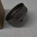 ASNOMY Tungsten Carbide Tipped Hole Saw Drill Bit for Hard Metal, 5 Inch T.C.T Hole Saw Cutter with 2 pcs Titanium-Plated Pilot Drill bit for Metal, Steel, Iron, Wood, Plastic