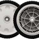 Set of 2 Front Drive Wheels Fit for Troy Bilt Lawn Mowers - Replaces 734-04018C 734-04018A 734-04018B, Drive Wheels for MTD Snapper Troy Bilt Tuff-Cut 210 TB210 TB230 TB240 Self Propelled Mower