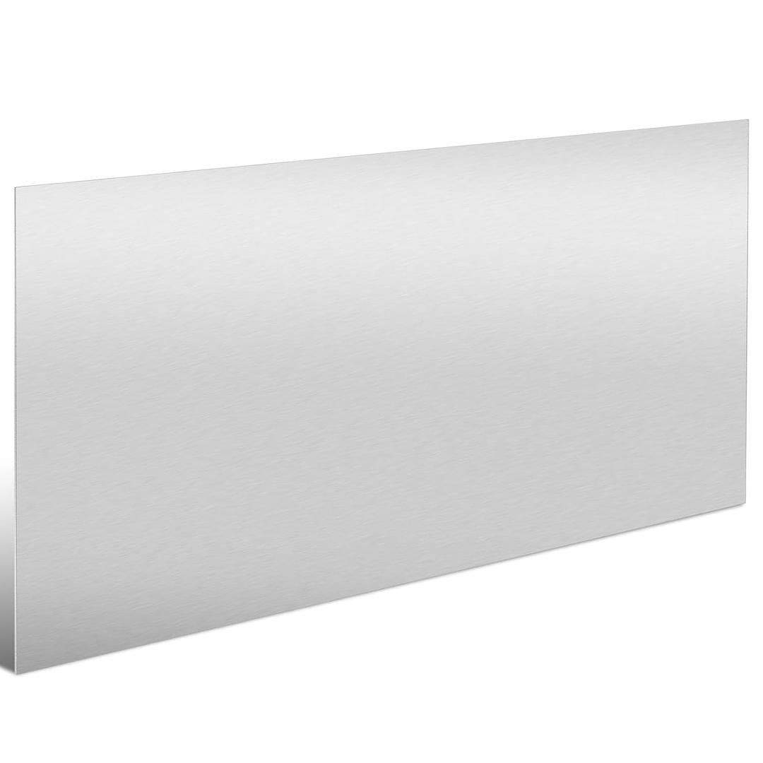 MorningRo 5052 Aluminum Sheet Metal 24" x 36" Aluminum Plate 1/16 (0.06'') Inch Thickness Rectangle Metal Panels for Industry Crafting Handcraft DIY Projects(1 Pcs)