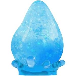 Water Drop Squeeze Squishies, Dream Squishy Drop Squishy Stress Ball, Soft Fidget Stress Ball, 2026 New Slow Rise Relief Fidget Sensory for Anxiety Stress Easter Party Favors (Blue)