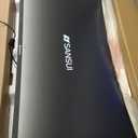 SANSUI 34-Inch Curved Gaming Monitor UWQHD 3440 x 1440 Up to 165Hz Curved 1500R - PIP/PBP, 1ms(MPRT), HDR, 300nits, sRGB 125%, DCI-P3 95%,FreeSync,HDMIx2,DP1.4(Cable Included) (Black)