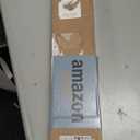 LazBlinds No Tools No Drill 1" Vinyl Mini Blinds, Cordless Blinds for Windows, Light Filtering Horizontal Window Blinds & Shades, 21" W x 36" H, White