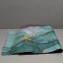 Alexvyan Green Marble (690 *300*2 MM) Extended Gaming Mouse Pad Large with Anti-Fray Cloth and Water-Resistant, Mousepad Computer Keyboard Mouse Mat, Comfort Textured Surface for Gamer Office & Home