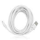 Extension Cord Replacement for Ring, Wyze Cam, Dropcam, Eufy Camera, Micro USB Charging Cable 13 FT