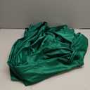 2 Panels Deep Green Backdrop Curtain, 10 x 10 Feet Background Curtains for Parties, Weddings, Baby Showers, Bachelorette Halloween, Christmas Birthday Party Photoshoot Backdrop Curtains Decorations