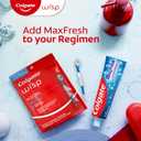Colgate Max Fresh Wisp Disposable Mini Travel Toothbrushes, Peppermint, 24 Count (Pack of 4)