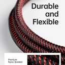 10 FT iPhone Charger [Apple MFi Certified] 3 Pack 10 Foot USB Fast Lightning Cable Long Nylon Braided Charger Cord Compatible with iPhone 14/13/ 12/11/X/XS/XR/XS Max/8/7/6/5S/SE/iPad Pro/Mini/Air
