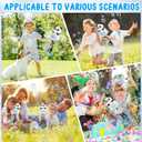Bubble Wands for Kids Ages 4-8 Years Old: Light Up Bubble Machine Bubble Wand for Parties Outside Toys for Toddlers 3-5 Automatic Bubble Machine Rechargeable Gifts for 3 + Year Old Girl Boy