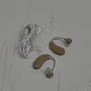 Behind The Ear Hearing Amplifiers for Seniors, Rechargeable Hearing Device for Adults with Noise Canceling, Beige, Pair