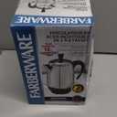 Farberware Electric Coffee Percolator, Stainless Steel Basket, Automatic Keep Warm, No-Drip Spout, 8 Cup