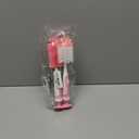 Chemimoso Multifunctional Cleaning Brush, Baby Bottle Brush, Bottle Brush Cleaner, Rotate The Suction Cup to Obtain The Small Bristle Brushes, Set Z, Pink, Silicone and Nylon Brush