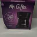 Mr. Coffee 5-Cup Mini Brew Switch Coffee Maker, Black