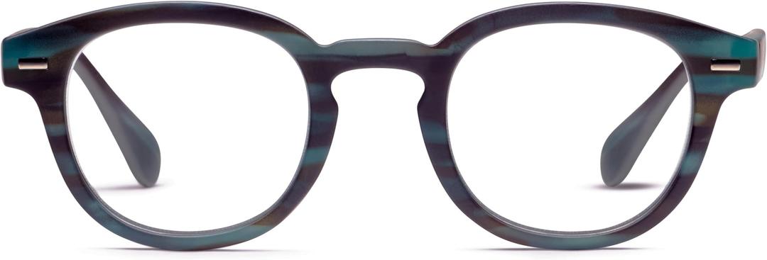 Peepers by PeeperSpecs mens Headliner Blue Light Blocking Reading Glasses +2.00