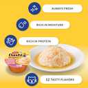 INABA Dashi Delights for Cats, Shredded Chicken with Bonito Flake Broth, 2.5 Ounce Cup, 12 Cups Total, Seafood Variety (EXP 03/09/27)