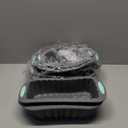 Tongjude 72 Pieces Silicone Bakeware Set, Nonstick Baking Pans Set, Easy Release Oven Silicone Pan for Kitchen with Cake Pans, Loaf Pans, Baking Cups, Measuring Cups and Spoons Set, Grey