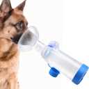 Aerosol Chamber for Pets Inhaler Spacer for Cat or Dog Handheld Spacer with Exclusive Breathing Indicator and Mask (for Dogs)