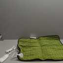 Deepsoon Heating Pad,Electric Heating Pads for Back,Neck,Abdomen,Moist Heating Pad for Shoulder,Knee,Arms,Legs,Dry/Moist Heat & Auto Shut Off,Christmas Gifts for Men and Women,Green Black,24x20 Inch