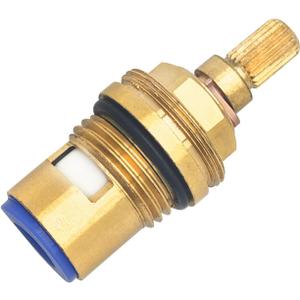 45883000 Ceramic Cartridge Compatible with Grohe Faucet Cartridge 1/2 Inch 1/4 Turn Clockwise Open 90 Degrees Right Side Close Cold Water for Ceramic Cartridge