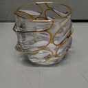 Whiskey Glasses, Japanese Crystal Whisky Glass Old Fashioned Whiskey Glasses Crystal Whiskey Glasses Heavy Crystal Bar Glassware Rocks Glasses Set Cigar Glasses (Giltrim model, 4pcs)