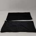 SDY Black Pillow Cases Set of 2Soft Microfiber Pillow Cases, Pillow Covers with Envelope Closure,Shrinkage and Fade Resistant Pillow Covers for Women Men,20X26 inches,Pillows Not Included.