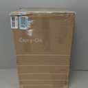 Monos Carry-On Luggage 20 Inch Hardside Spinner Suitcase | Stellar White, Small